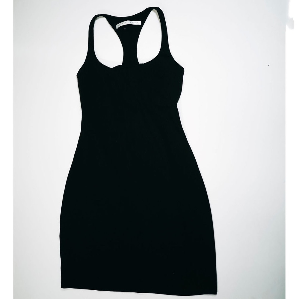 Susana Moncao Black Racerback Mini Tank Dress XS